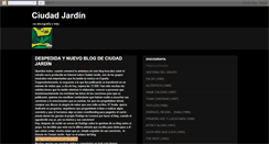 Desktop Screenshot of grupociudadjardin.blogspot.com