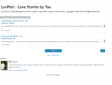Tablet Screenshot of luvpost.blogspot.com