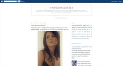 Desktop Screenshot of dessous-unterwaesche.blogspot.com