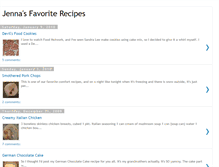 Tablet Screenshot of jennasfavoriterecipes.blogspot.com