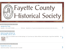 Tablet Screenshot of fchistoricalsociety.blogspot.com