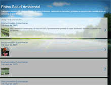 Tablet Screenshot of fabo-saludambiental.blogspot.com