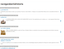 Tablet Screenshot of francisconavegandoenlahistoria.blogspot.com