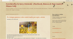 Desktop Screenshot of entreretalhos.blogspot.com