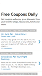 Mobile Screenshot of freecouponsdaily.blogspot.com