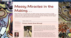 Desktop Screenshot of messymiracles.blogspot.com