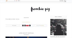 Desktop Screenshot of frenchiepig.blogspot.com