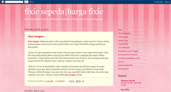 Desktop Screenshot of fixiesepedaku.blogspot.com