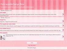 Tablet Screenshot of fixiesepedaku.blogspot.com