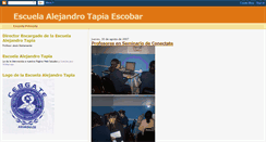 Desktop Screenshot of escalejandrotapia.blogspot.com