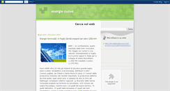 Desktop Screenshot of energie-nuove.blogspot.com
