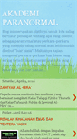Mobile Screenshot of akademiparanormal.blogspot.com