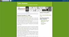 Desktop Screenshot of india-biz.blogspot.com