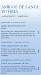 Mobile Screenshot of amigosdesantavitoria.blogspot.com