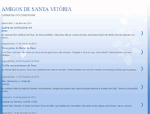 Tablet Screenshot of amigosdesantavitoria.blogspot.com