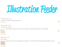 Tablet Screenshot of illustrationfeeder.blogspot.com