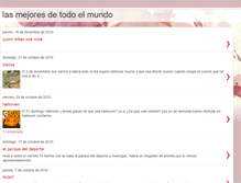 Tablet Screenshot of lasmejoresdetodoelmundo.blogspot.com