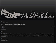 Tablet Screenshot of malditapalavra.blogspot.com
