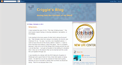 Desktop Screenshot of criggle.blogspot.com