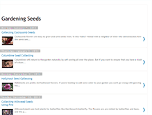 Tablet Screenshot of gardeningseeds.blogspot.com