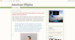 Desktop Screenshot of american-filipina.blogspot.com