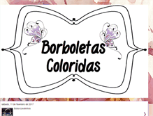 Tablet Screenshot of borboletacoloridas.blogspot.com