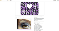 Desktop Screenshot of mylove4makeup.blogspot.com