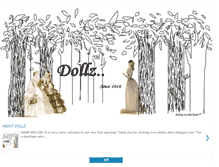 Tablet Screenshot of dollzy-dollz-home.blogspot.com