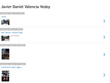 Tablet Screenshot of javierdanielvalenciavedoy.blogspot.com