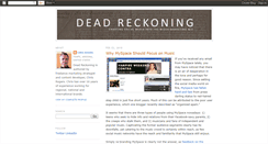 Desktop Screenshot of deadreckoningaz.blogspot.com