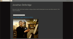 Desktop Screenshot of jonathandelbridge.blogspot.com