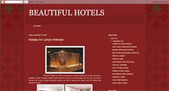 Desktop Screenshot of beautifulhotel4u.blogspot.com