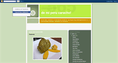 Desktop Screenshot of demiperucaracho.blogspot.com