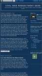 Mobile Screenshot of civilwarreenactmentgear.blogspot.com