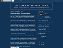 Tablet Screenshot of civilwarreenactmentgear.blogspot.com