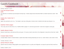 Tablet Screenshot of carolscookbook.blogspot.com