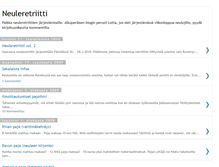 Tablet Screenshot of neuleretriitti.blogspot.com