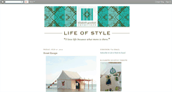 Desktop Screenshot of lifeofstyle-lifestyle.blogspot.com