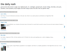 Tablet Screenshot of dailynosh.blogspot.com