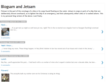 Tablet Screenshot of blogsamandjetsam.blogspot.com