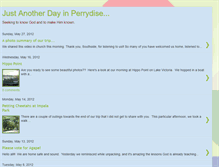 Tablet Screenshot of anotherdayinperrydise-kate.blogspot.com