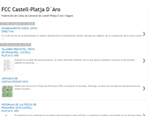 Tablet Screenshot of fcc-castell-platjadaro.blogspot.com