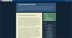 Desktop Screenshot of homeautomationproject.blogspot.com