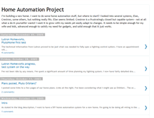 Tablet Screenshot of homeautomationproject.blogspot.com