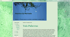 Desktop Screenshot of intentosdemarinaia.blogspot.com