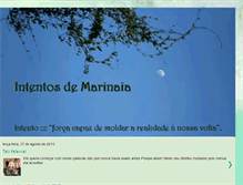 Tablet Screenshot of intentosdemarinaia.blogspot.com
