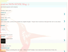 Tablet Screenshot of anotsononsense.blogspot.com