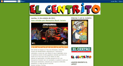 Desktop Screenshot of elcentrito.blogspot.com
