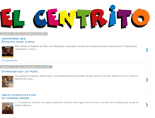 Tablet Screenshot of elcentrito.blogspot.com