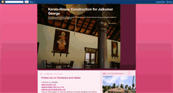 Desktop Screenshot of kerala-house-jaikumargeorge.blogspot.com